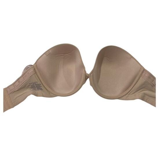 Natori Plunge Strapless Convertible Bra Size 34DDD Style 729229 Color Cafe - Picture 3 of 6